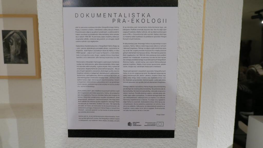 Halina Rząsa - dokumentalistka pra-ekologii