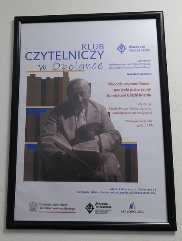 Tomasz Gluziński i jego twórczość w Opolance