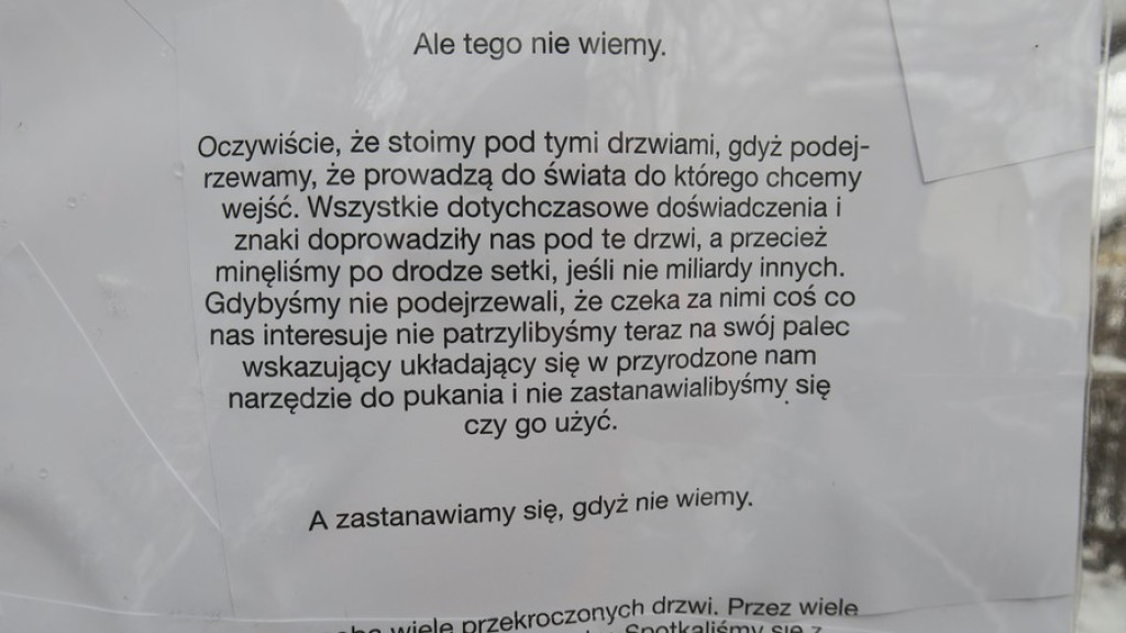 W sąsiedztwie Domu Doktora