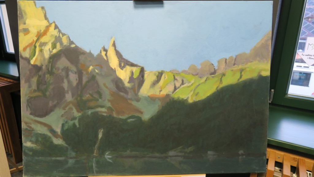 Morskie Oko okiem młodych artystów