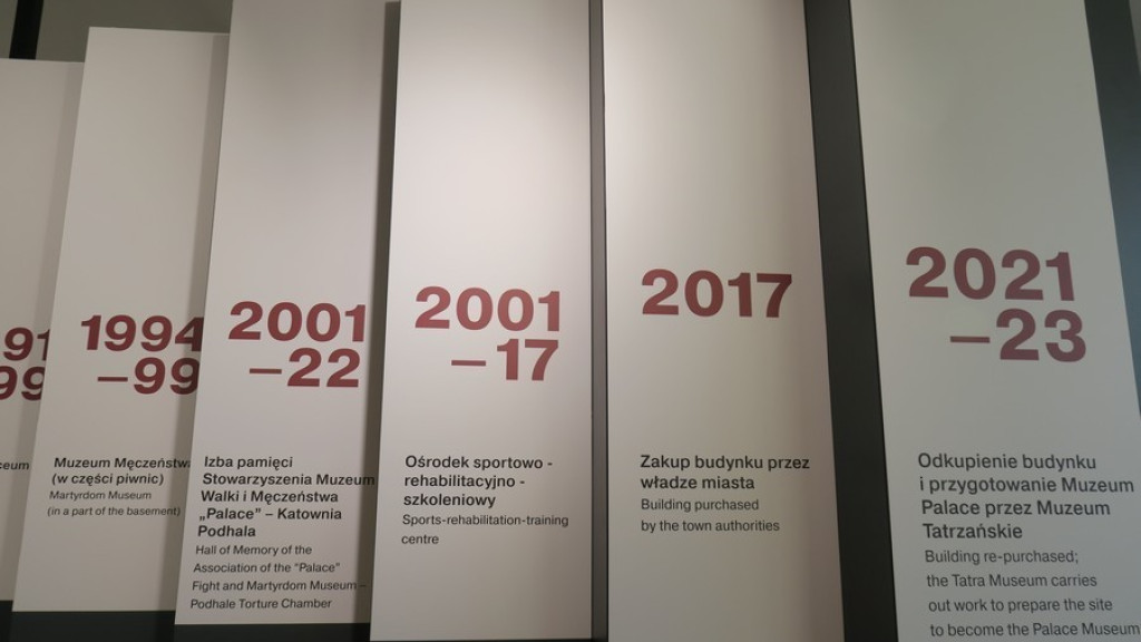 Palace, Katownia Podhala i brama do Auschwitz