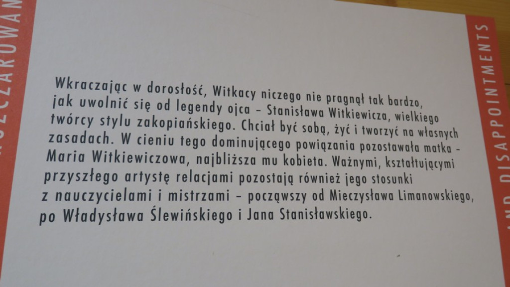 Witkacy w Okszy