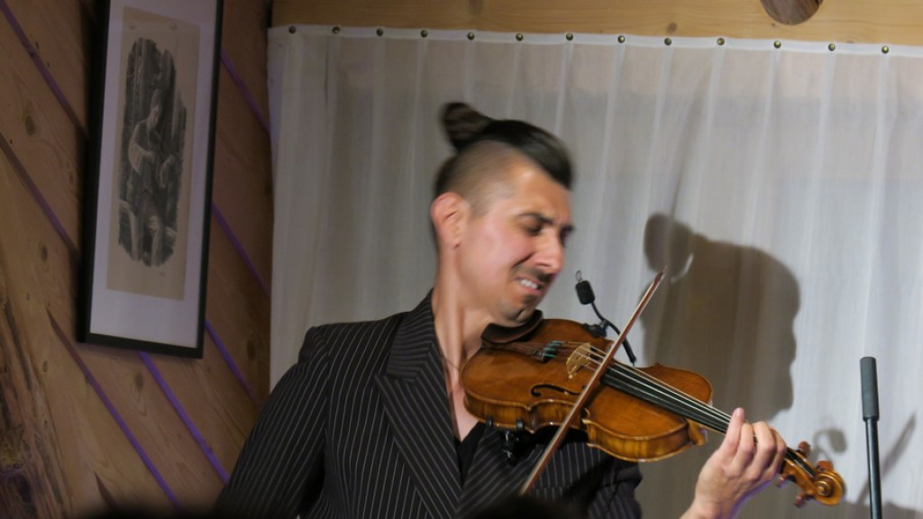 Adam Bałdych i Daniele di Bonaventura U Wnuka