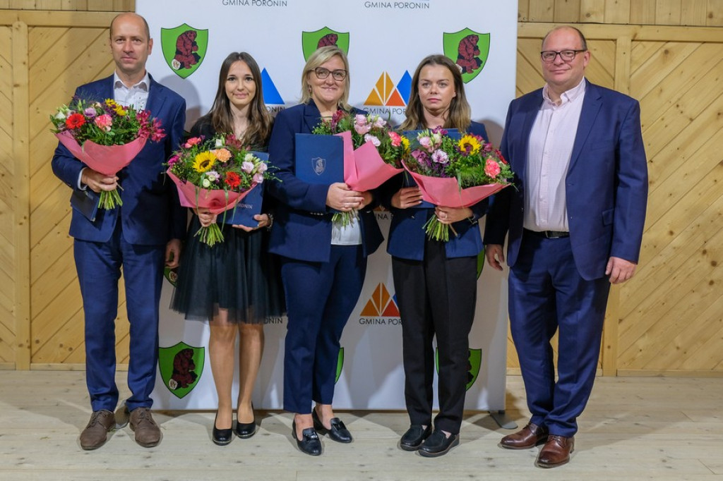 Nauczyciele i sportowcy docenieni w Poroninie
