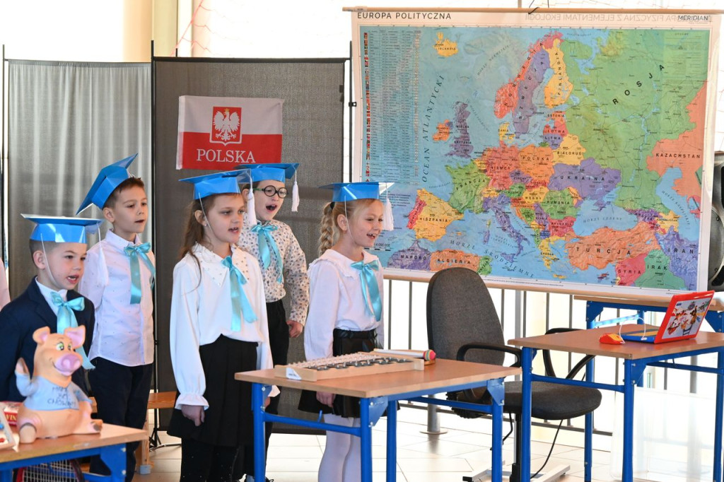 Po ślubowaniu i pasowaniu