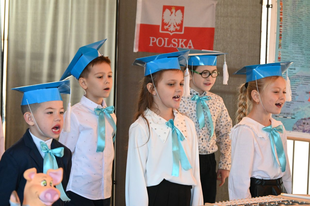 Po ślubowaniu i pasowaniu