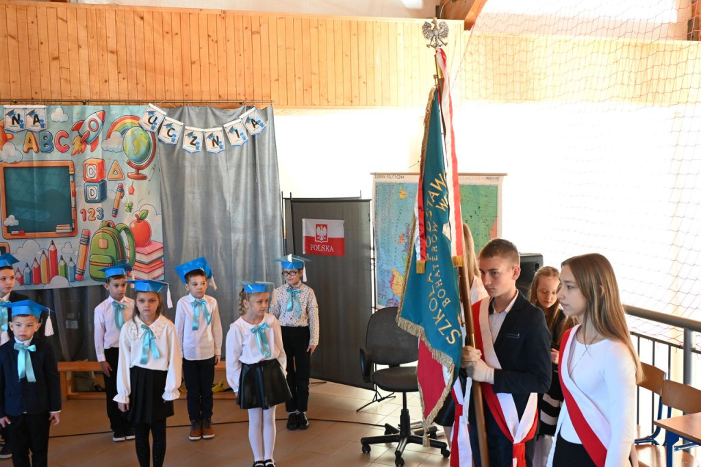 Po ślubowaniu i pasowaniu