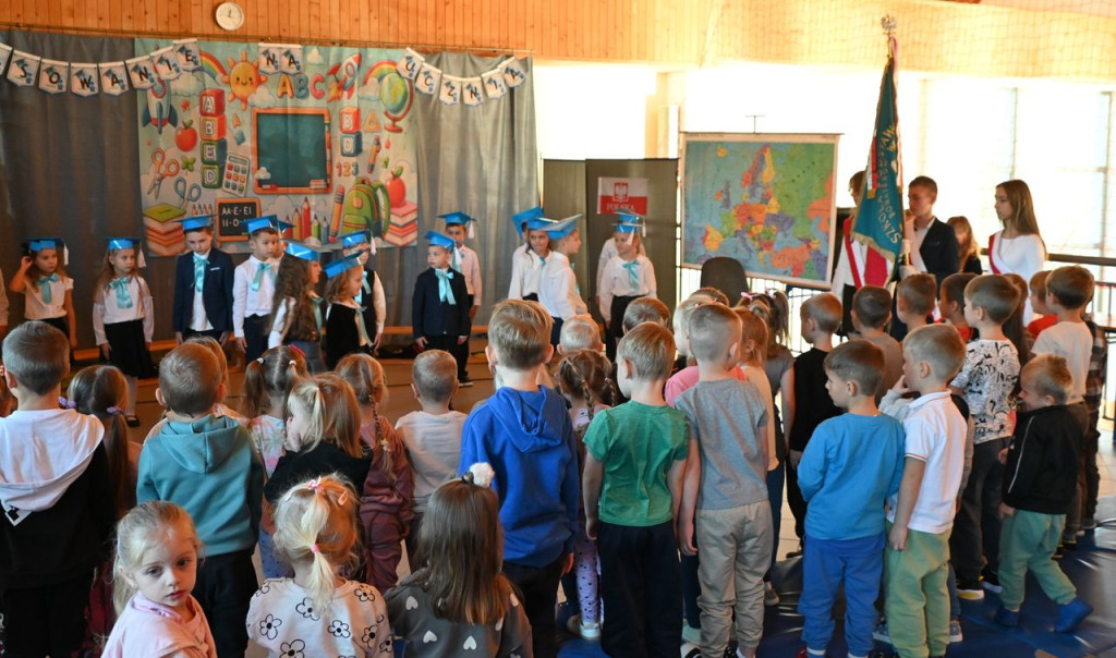 Po ślubowaniu i pasowaniu