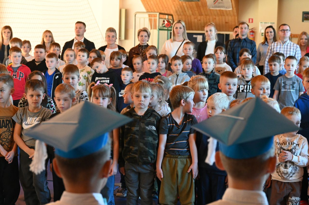 Po ślubowaniu i pasowaniu