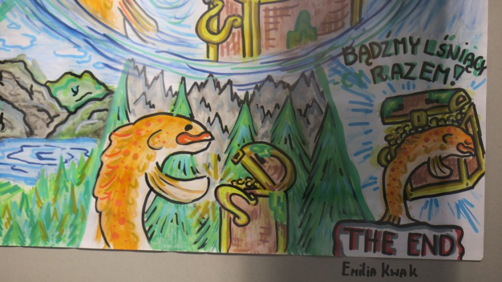 Morskie Oko w komiksie