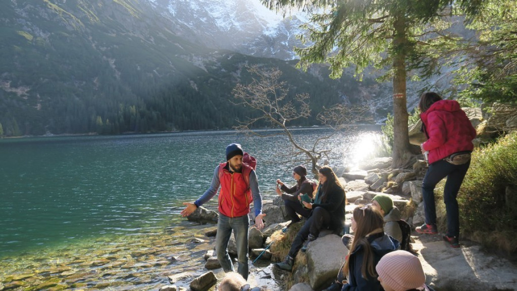 Okno pogodowe nad Morskim Okiem