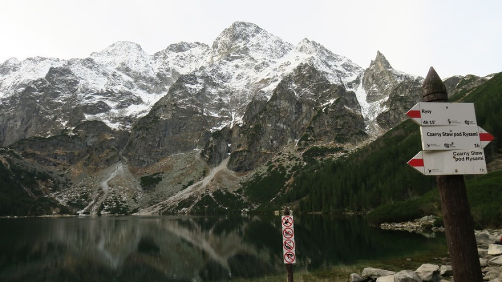 Okno pogodowe nad Morskim Okiem