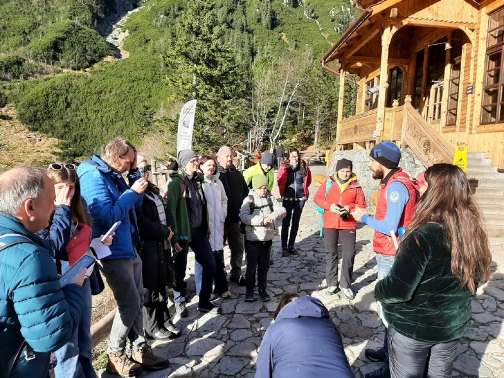 Okno pogodowe nad Morskim Okiem