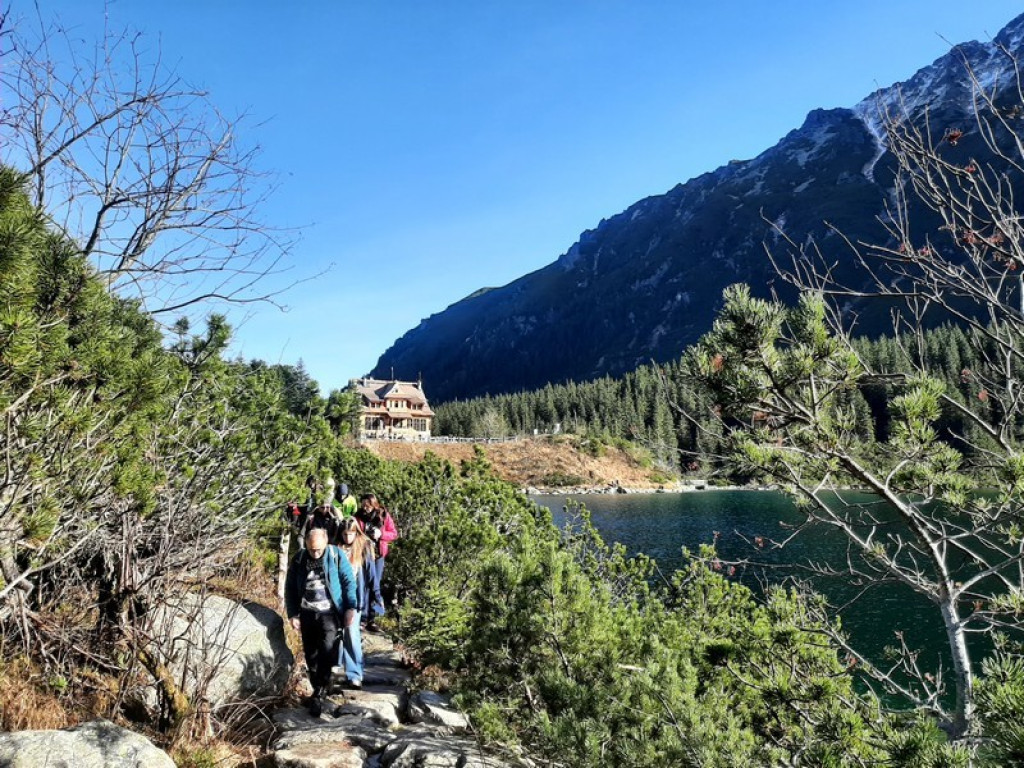 Okno pogodowe nad Morskim Okiem