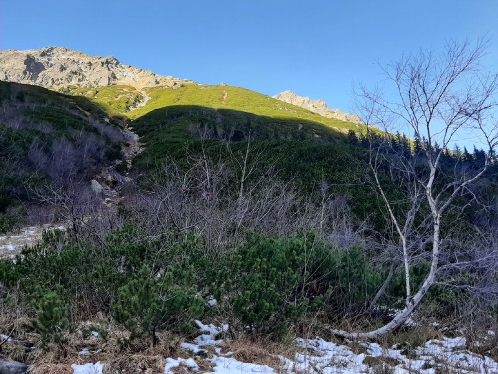 Okno pogodowe nad Morskim Okiem