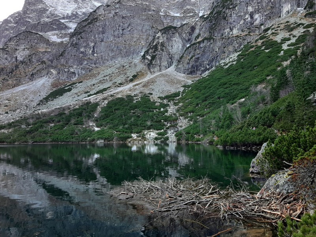 Okno pogodowe nad Morskim Okiem