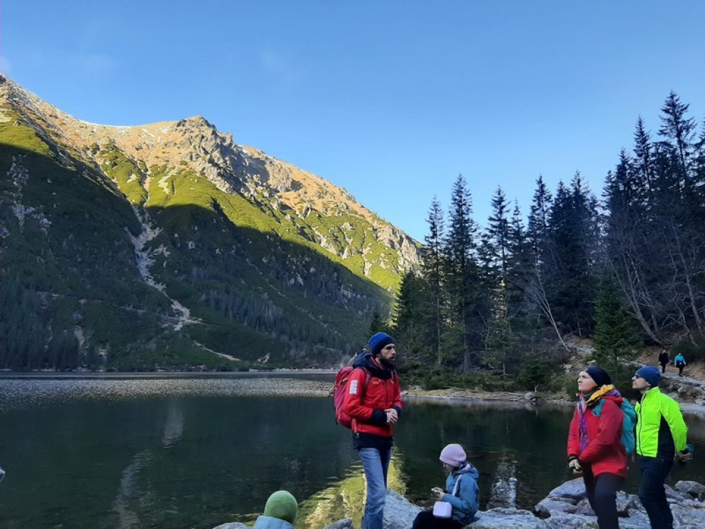 Okno pogodowe nad Morskim Okiem
