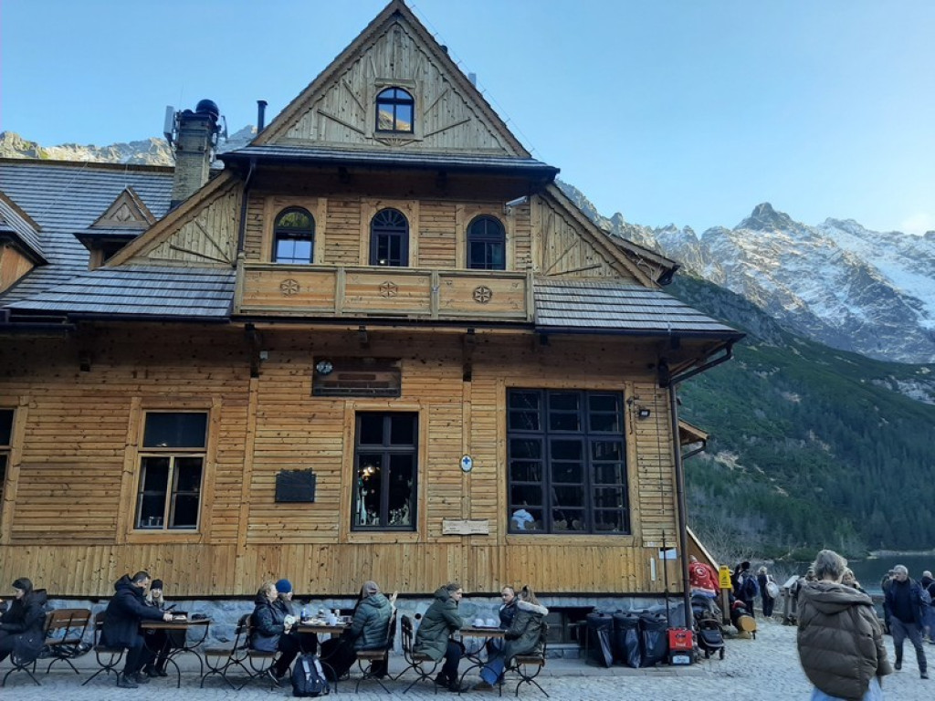 Okno pogodowe nad Morskim Okiem