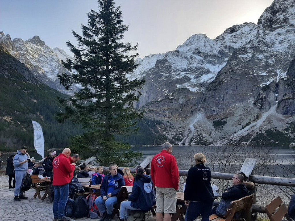 Okno pogodowe nad Morskim Okiem