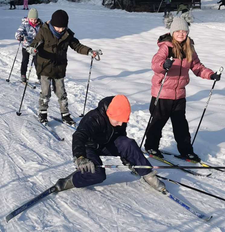 Wychowanie fizyczne na nartach