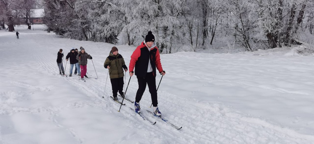 Wychowanie fizyczne na nartach