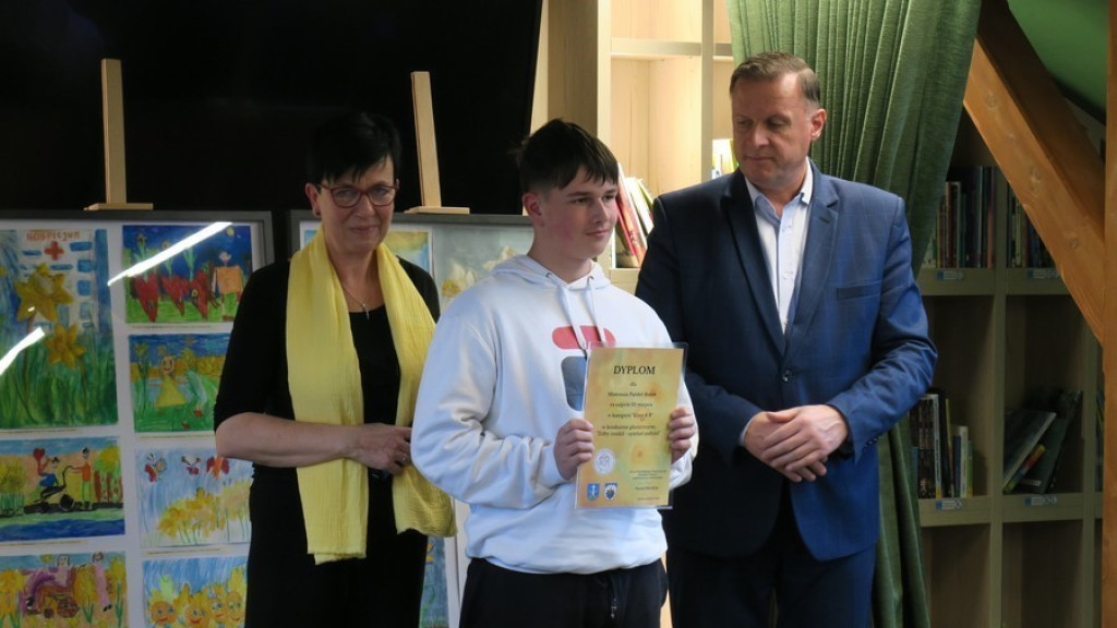 Żółty żonkil nadzieją dla hospicjum