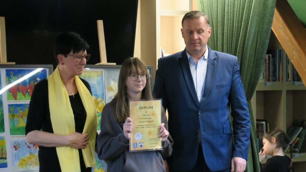 Żółty żonkil nadzieją dla hospicjum