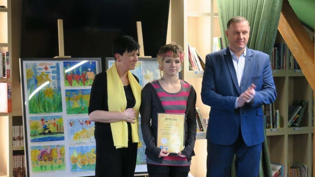 Żółty żonkil nadzieją dla hospicjum