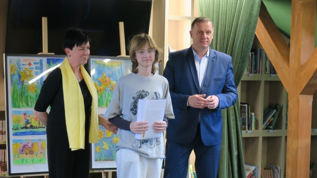 Żółty żonkil nadzieją dla hospicjum