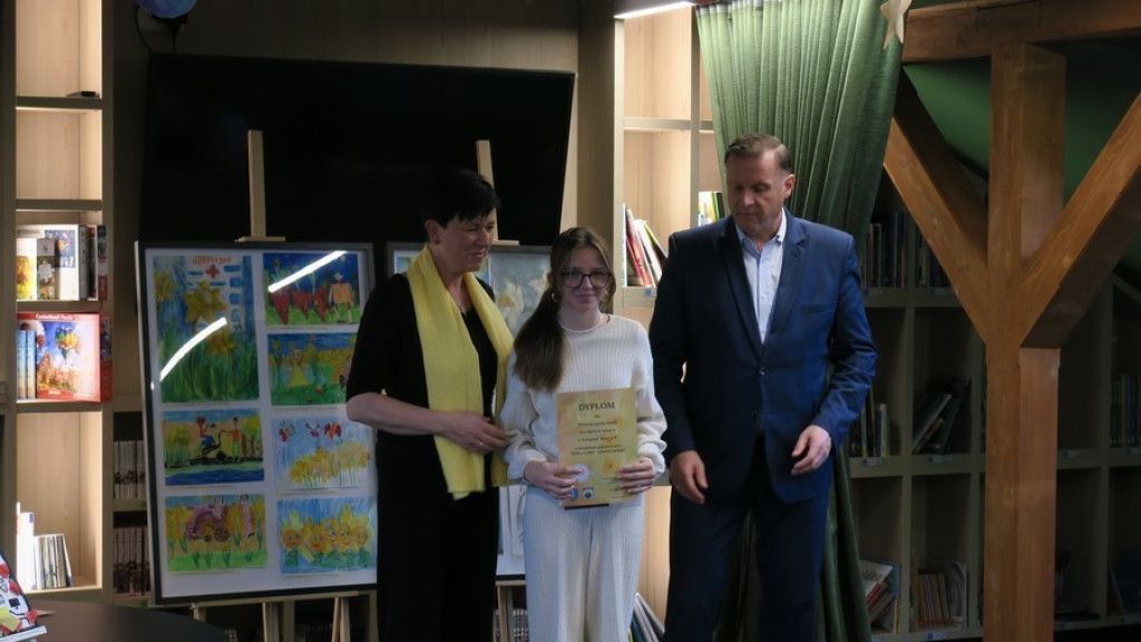 Żółty żonkil nadzieją dla hospicjum