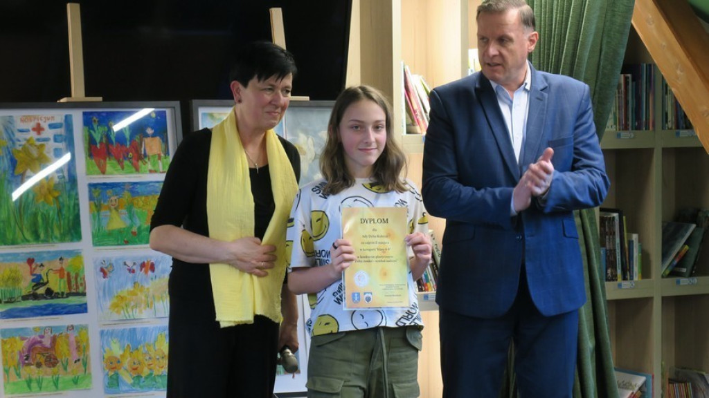 Żółty żonkil nadzieją dla hospicjum