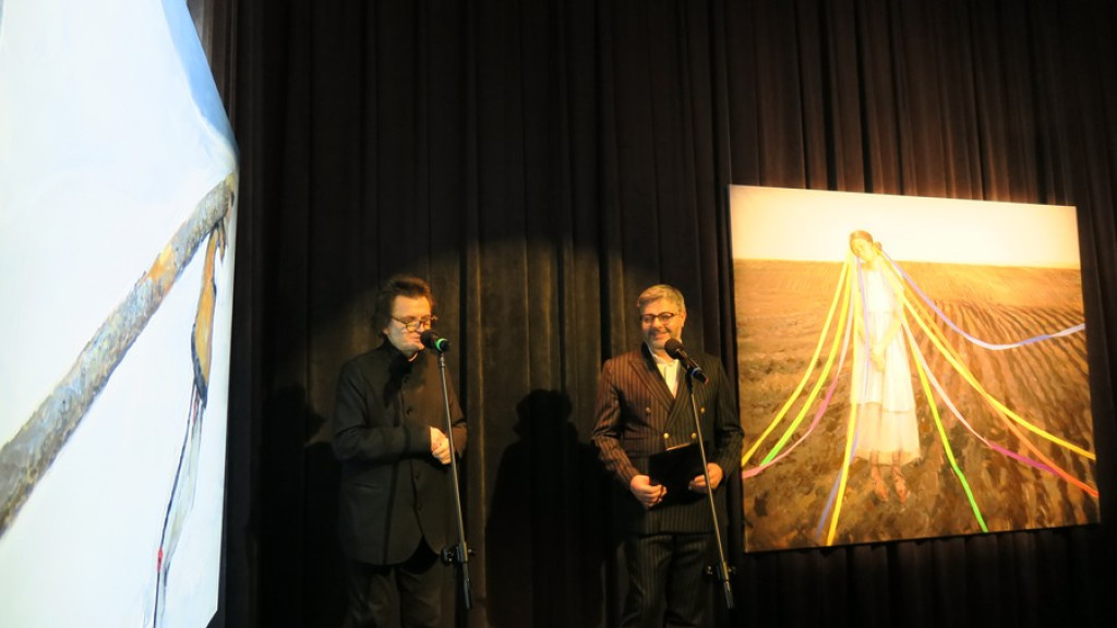 Rzeźby Berbeki i obrazy Zaborowskiego w Witkacym