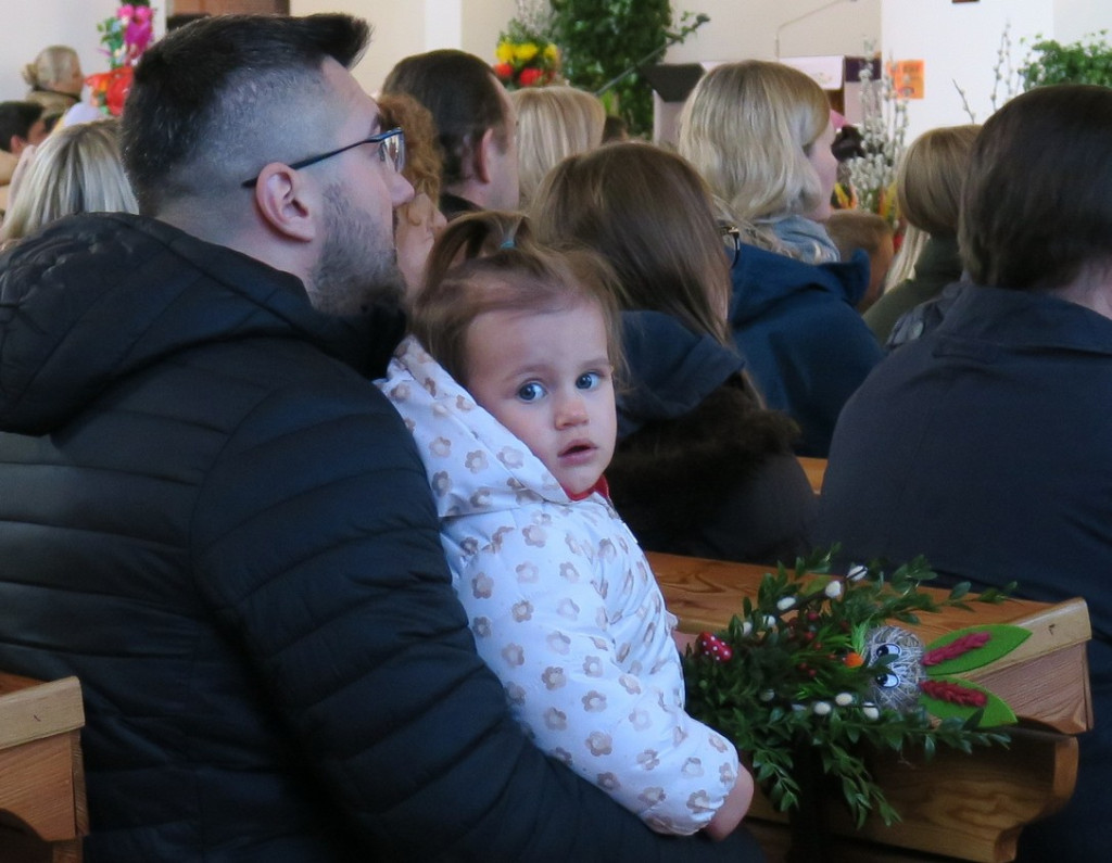 Najpiękniejsze palmy w Kościele Św. Krzyża w Zakopanem