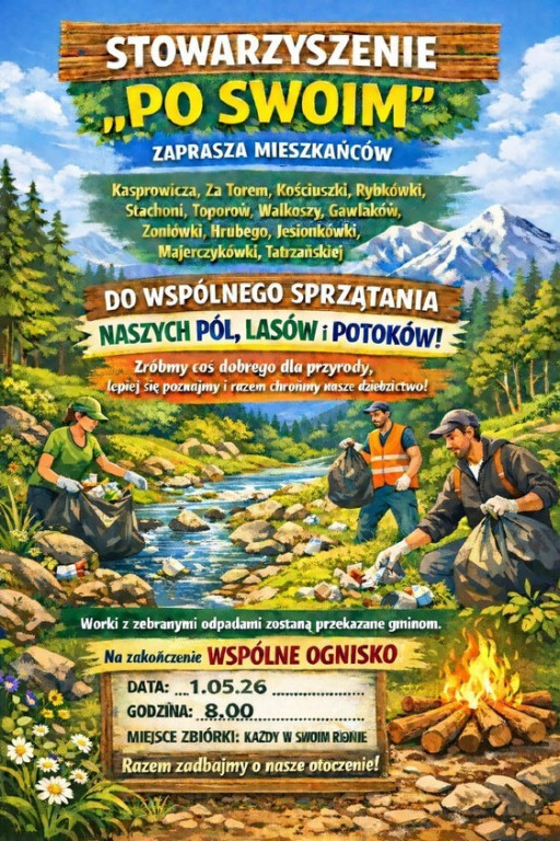 Nie tylko walczą z quadami, sami sprzątają odpady po sąsiadach