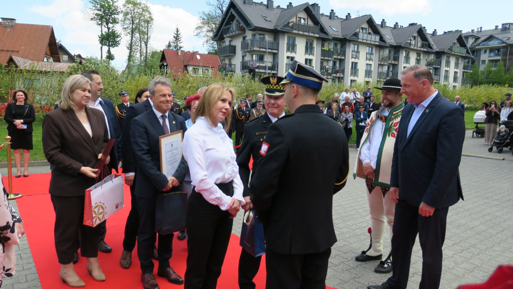 Tatrzańscy strażacy świętują w Zakopanem