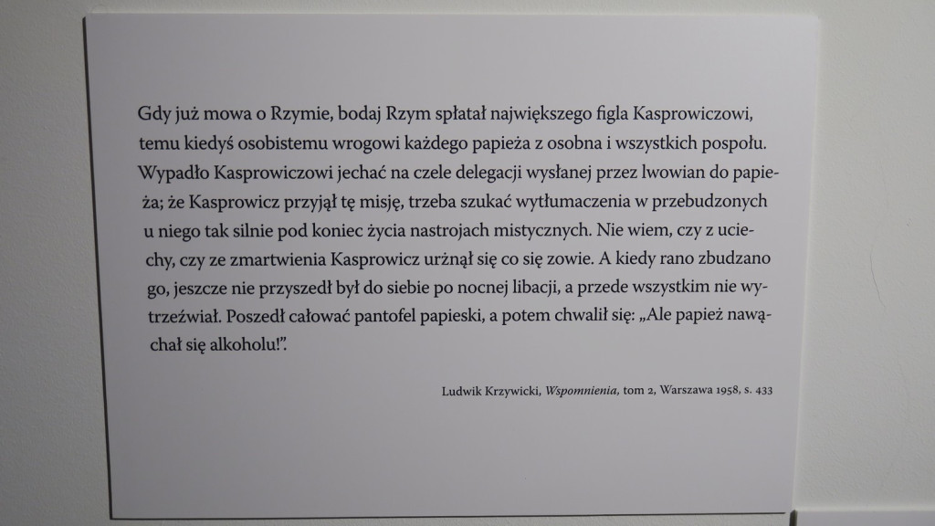 Bezdomność poezji, młodych dialog z Kasprowiczem