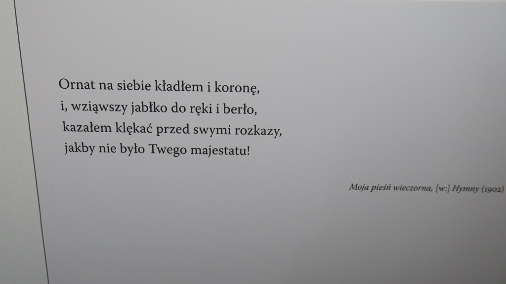 Bezdomność poezji, młodych dialog z Kasprowiczem