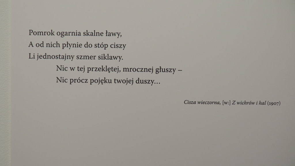 Bezdomność poezji, młodych dialog z Kasprowiczem
