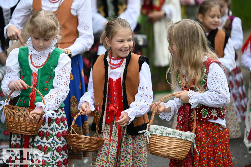 Procesja Bożego Ciała w Dzianiszu