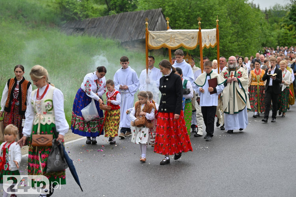 Procesja Bożego Ciała w Dzianiszu