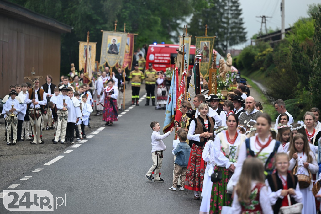 Procesja Bożego Ciała w Dzianiszu