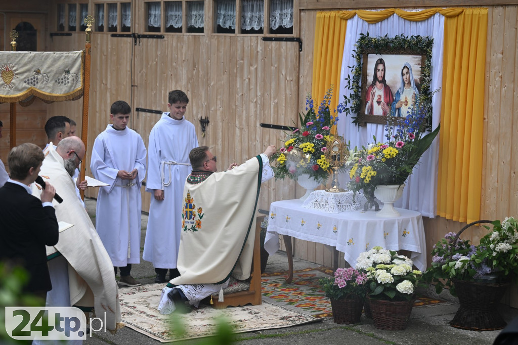 Procesja Bożego Ciała w Dzianiszu