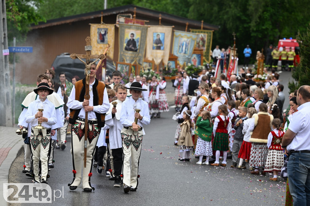 Procesja Bożego Ciała w Dzianiszu