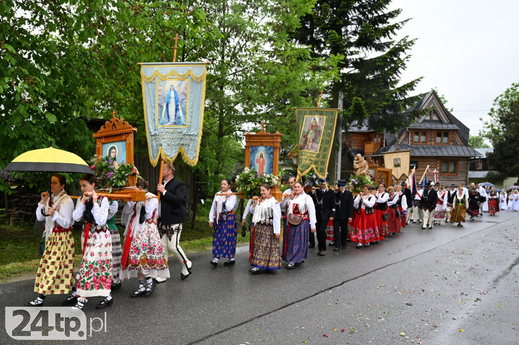 Procesja Bożego Ciała w Dzianiszu