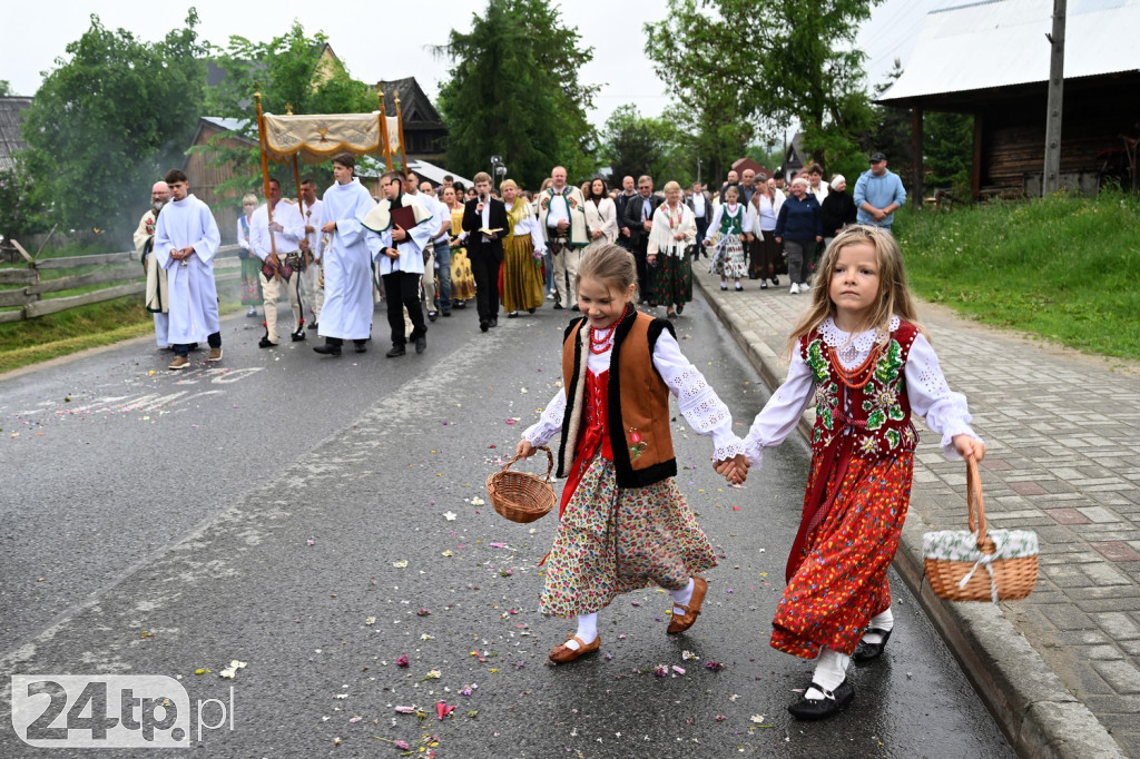 Procesja Bożego Ciała w Dzianiszu