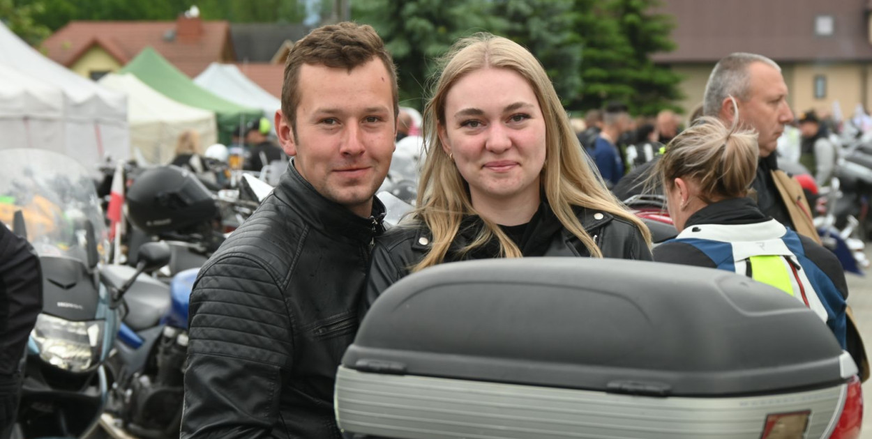Motocykliści dojechali do Miętustwa