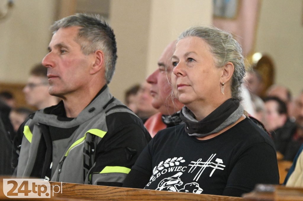 Motocykliści dojechali do Miętustwa