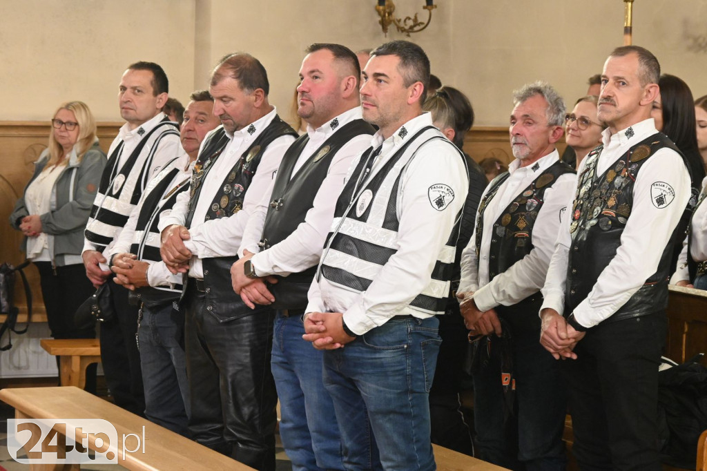 Motocykliści dojechali do Miętustwa