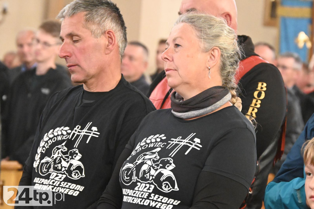 Motocykliści dojechali do Miętustwa