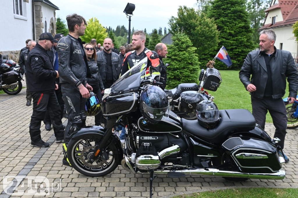 Motocykliści dojechali do Miętustwa